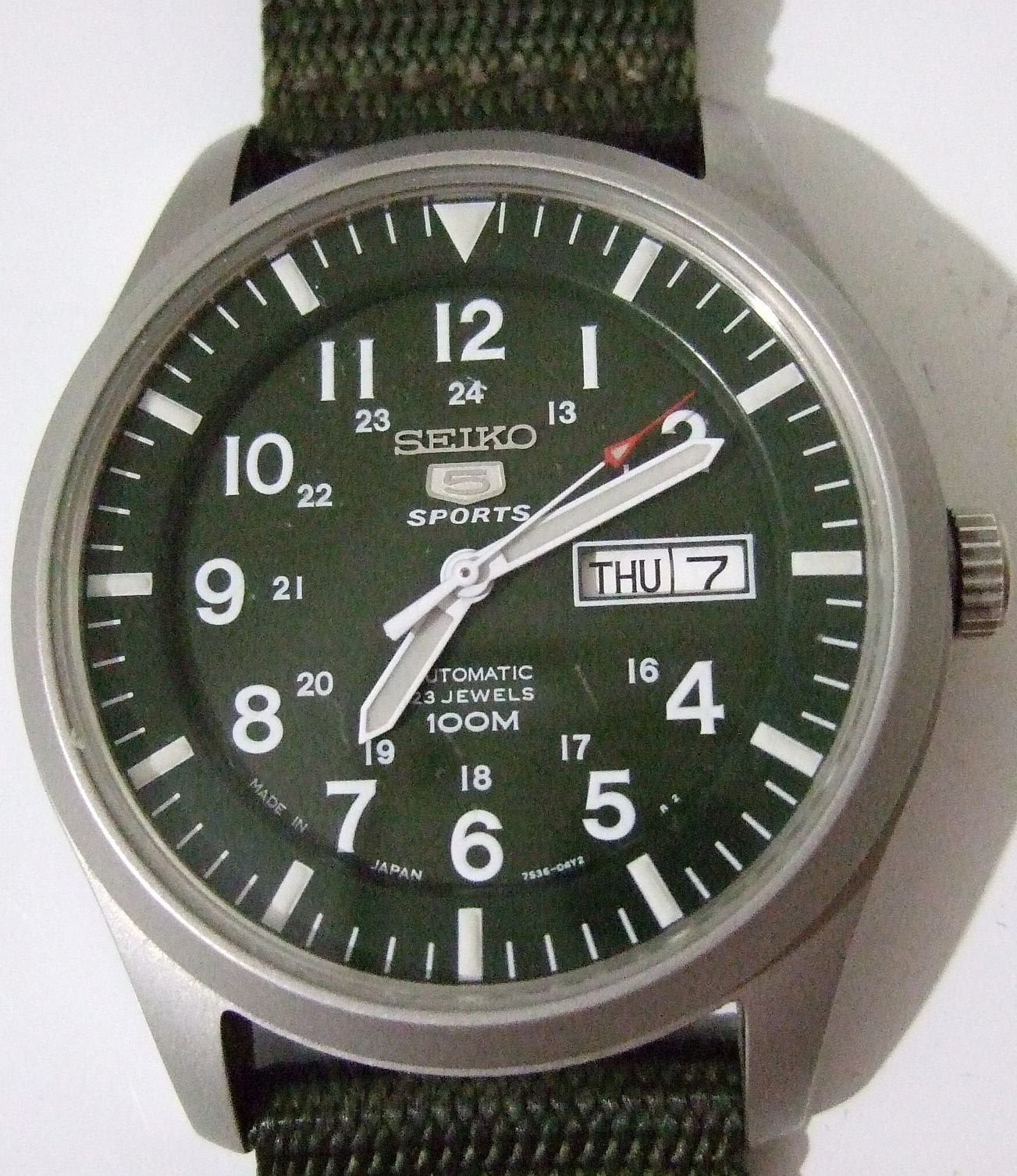 Seiko 5 Sports 7S36-03J0 automatic, excellent, now $85 shipped | WatchUSeek  Watch Forums