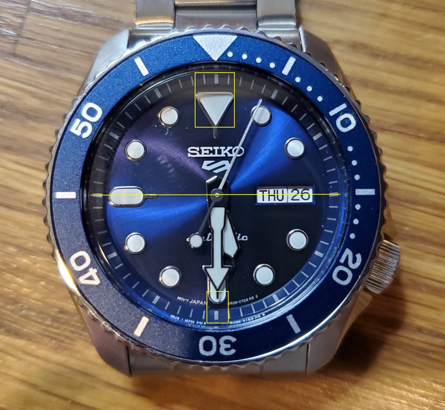 Seiko and off misaligned dials | WatchUSeek Watch Forums
