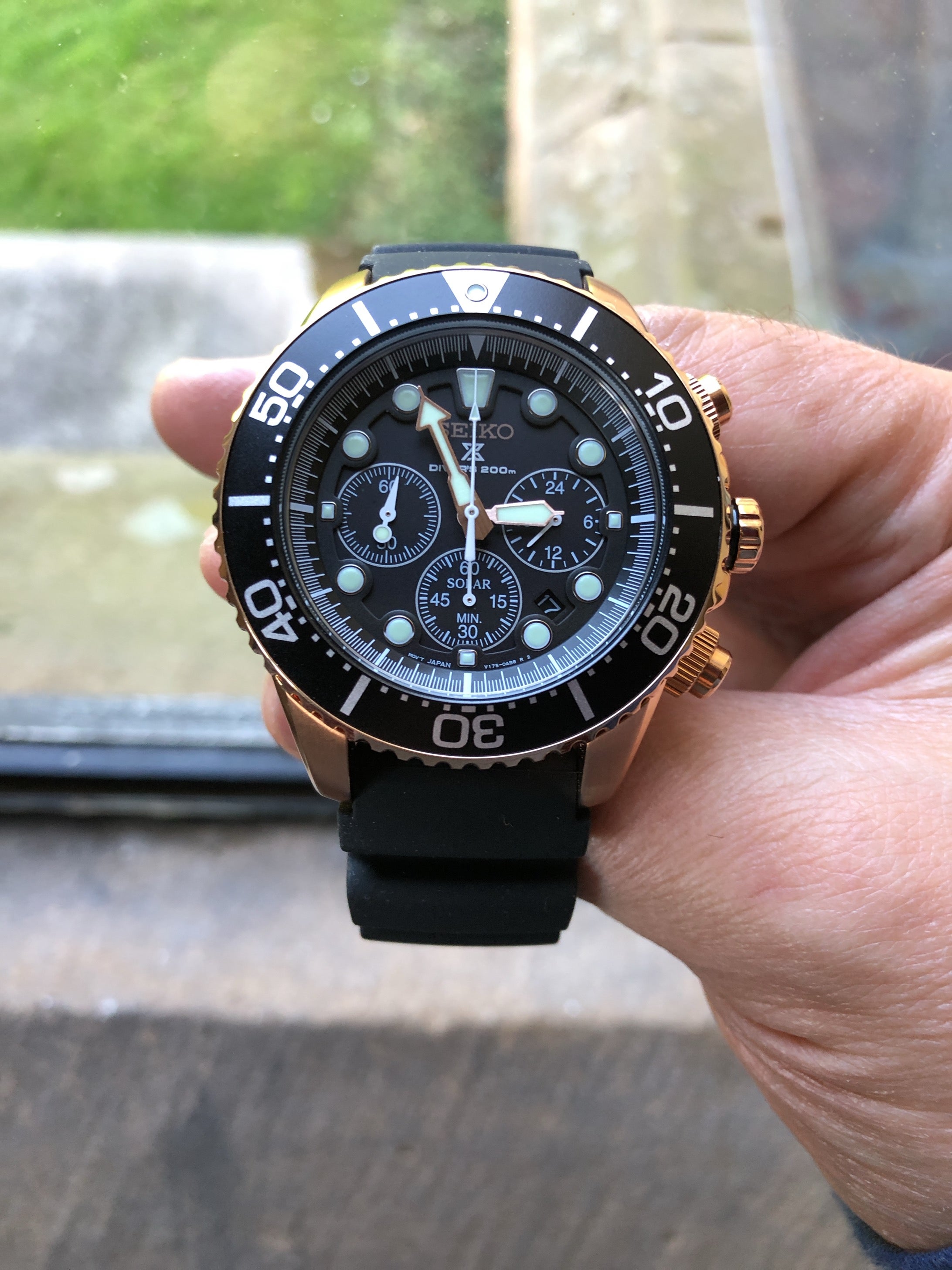 FS: Seiko Prospex SSC618P1 -- Gold Solar Dive Watch -- stunning -- UK / EU  | WatchUSeek Watch Forums