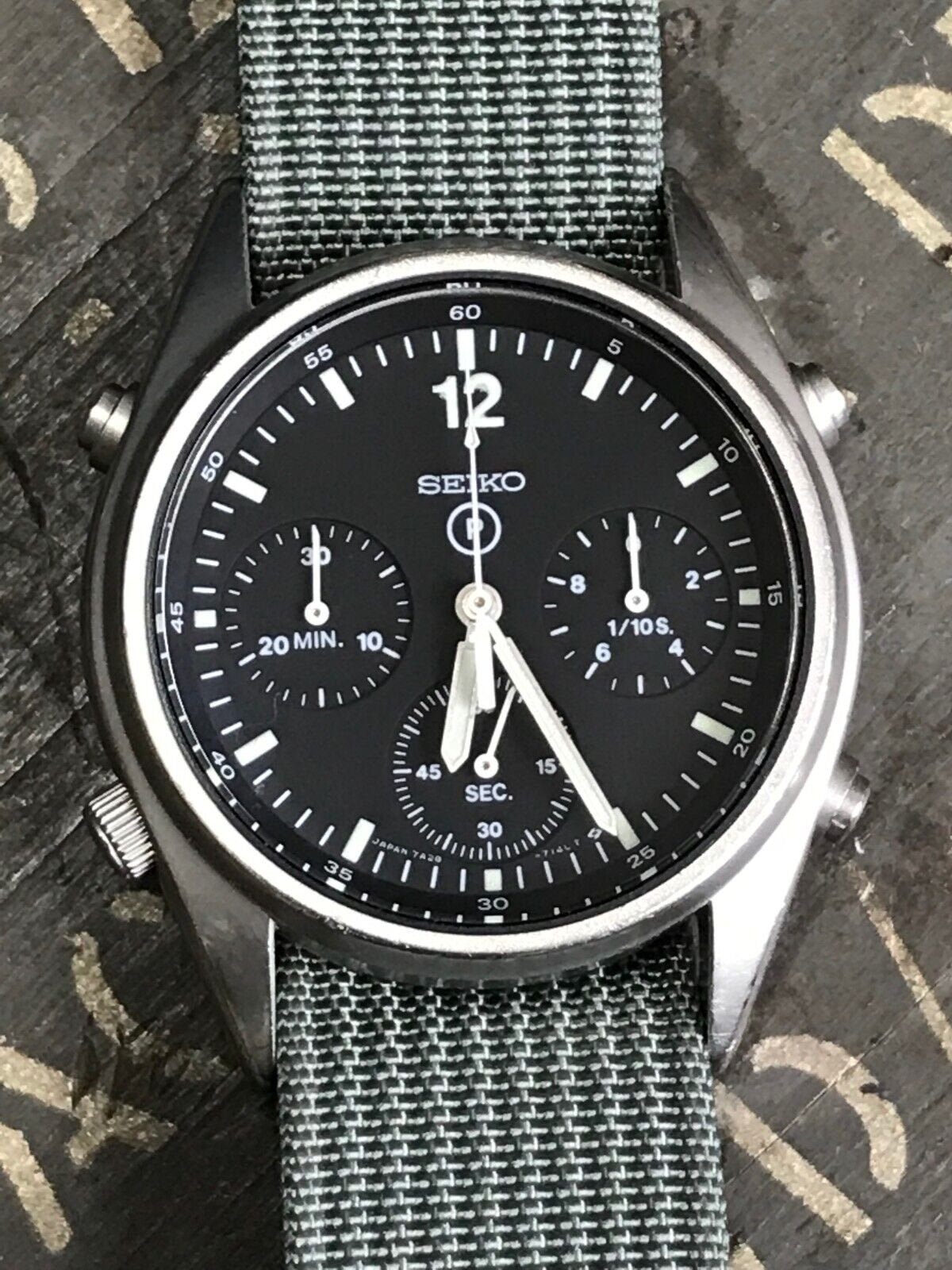 Looking for Owner's Guide for Seiko 7A28-7120 RAF () Chronograph and  Original Band | WatchUSeek Watch Forums