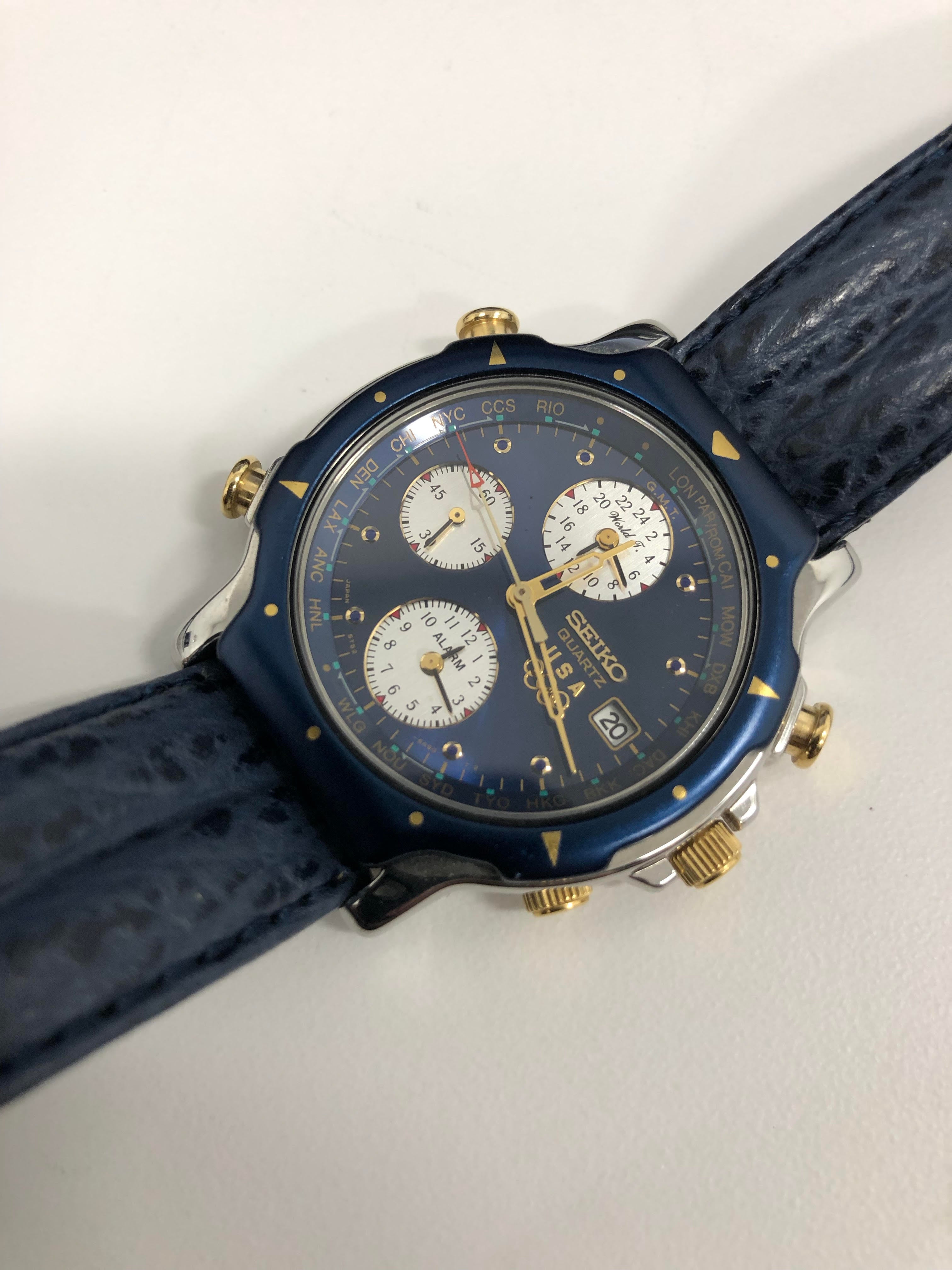 FS: Seiko 1991 Olympic Quartz watch. 5T52-6B09 in great shape! | WatchUSeek  Watch Forums