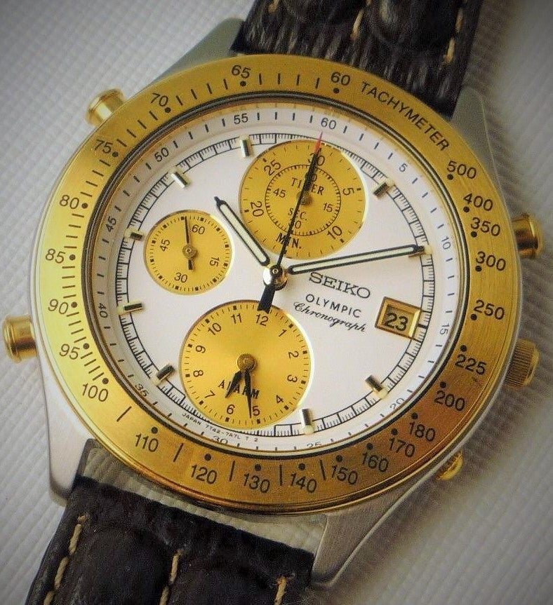 FS: Seiko 7t42-7a50 Olympic Chronograph | WatchUSeek Watch Forums