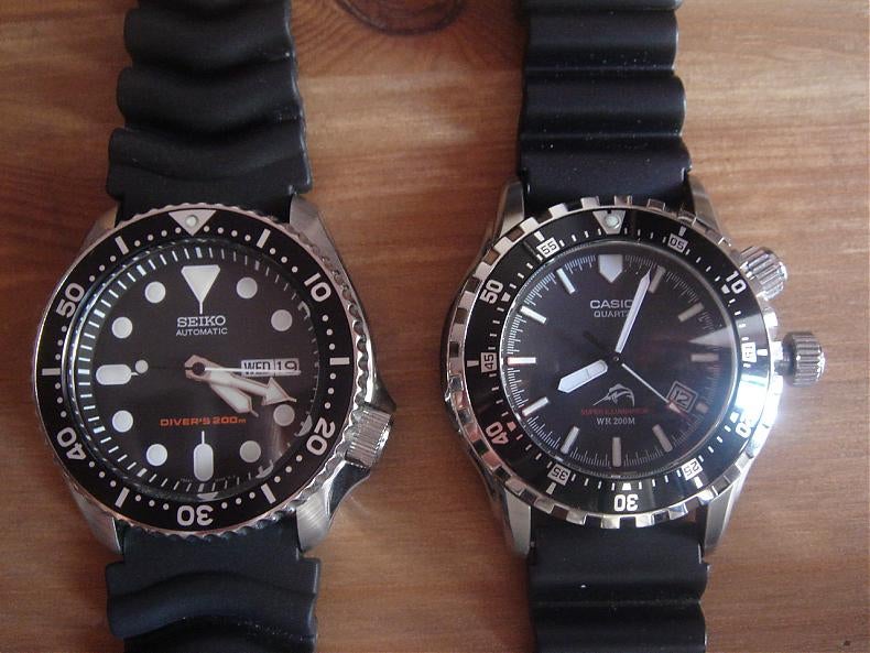 off topic?: 200m diver watches casio marlin mdv-102 VS. seiko skx007 |  WatchUSeek Watch Forums
