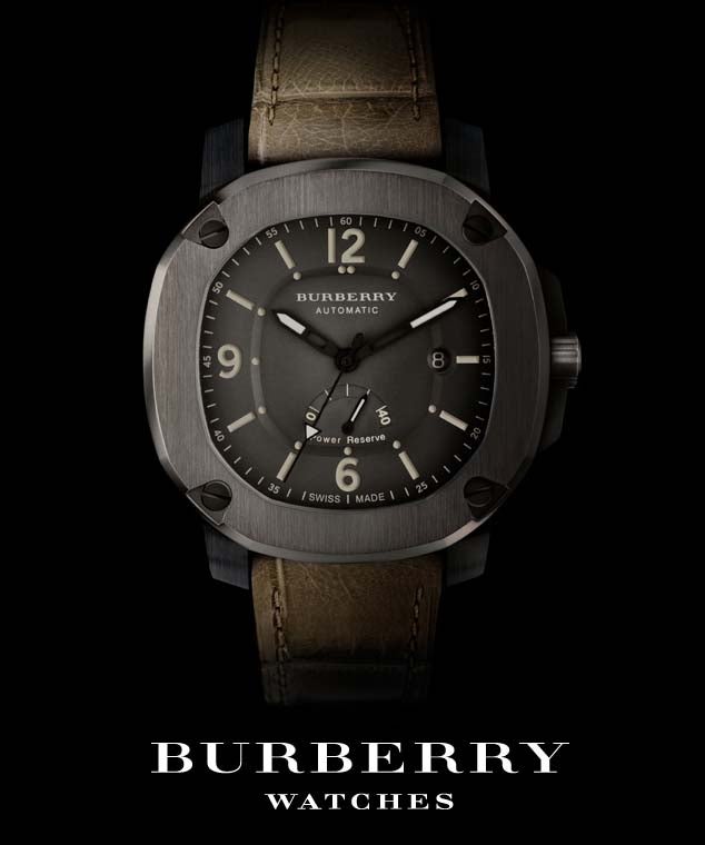 burberry watch swiss made