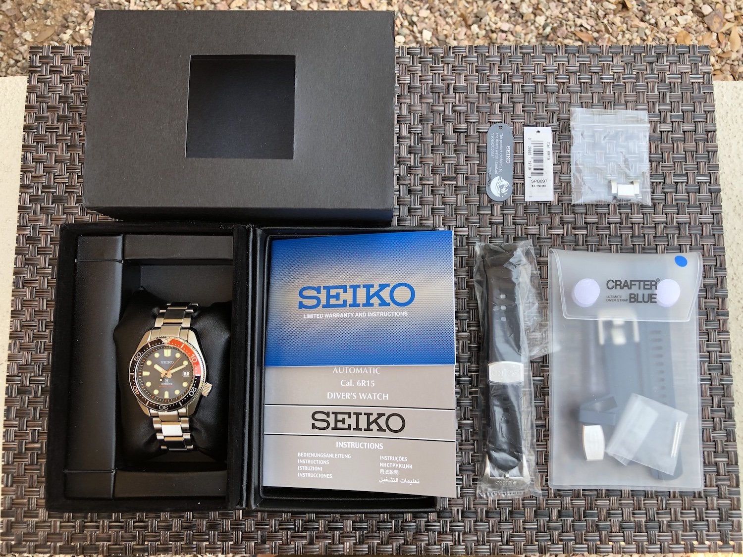 SEIKO SPB097 TWILIGHT WITH MM300 HANDSET & CRAFTER BLUE RUBBER STRAP |  WatchUSeek Watch Forums