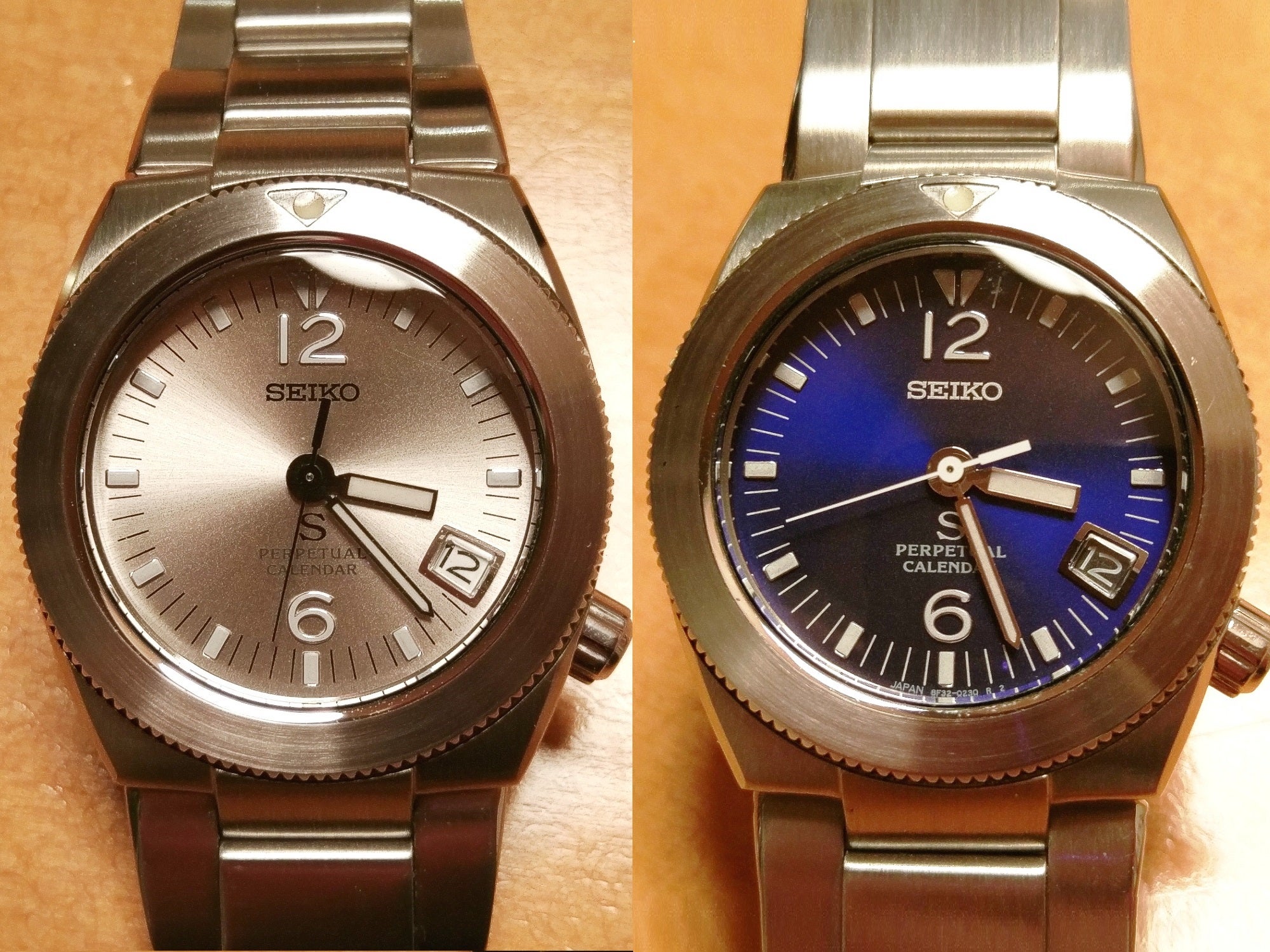 SOLD. A pair of Seiko SUS 8F32-0210 HAQ perpetual calendar watches |  WatchUSeek Watch Forums
