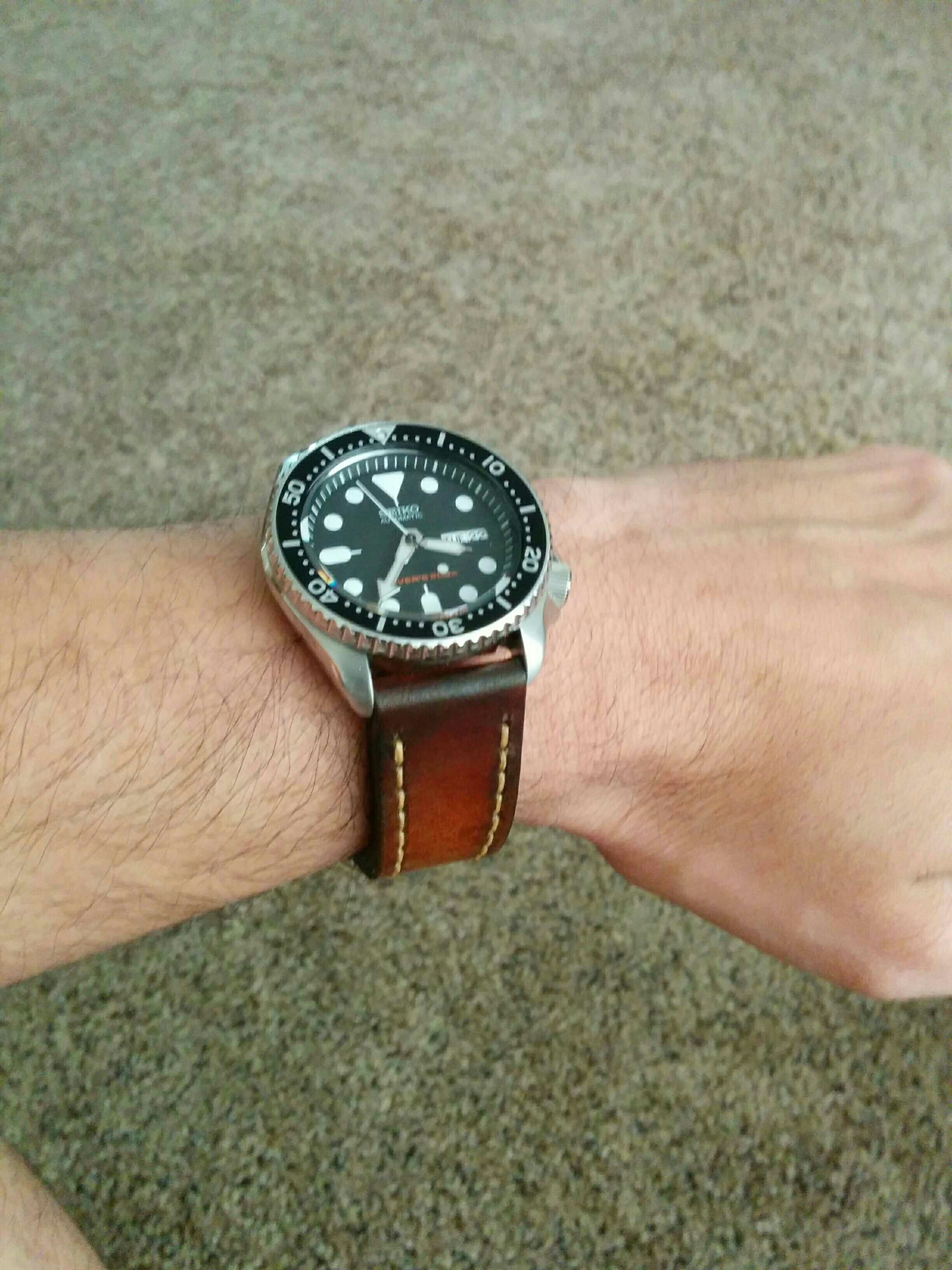 Recommend me a leather strap for SKX007 | WatchUSeek Watch Forums