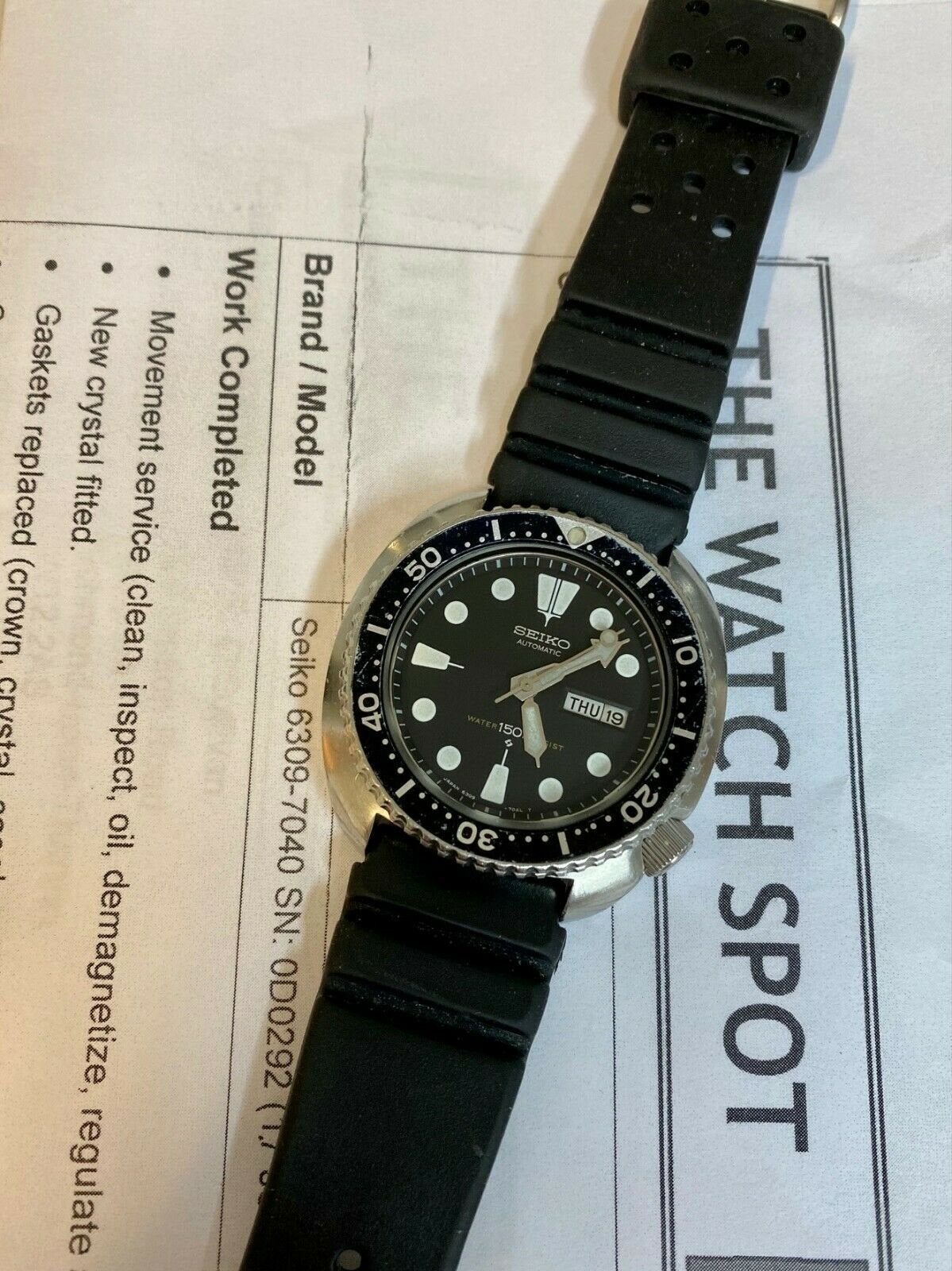 375 GBP] Seiko 6309 7040 Turtle Watch - All Original - Suwa Dial 1980 |  WatchUSeek Watch Forums
