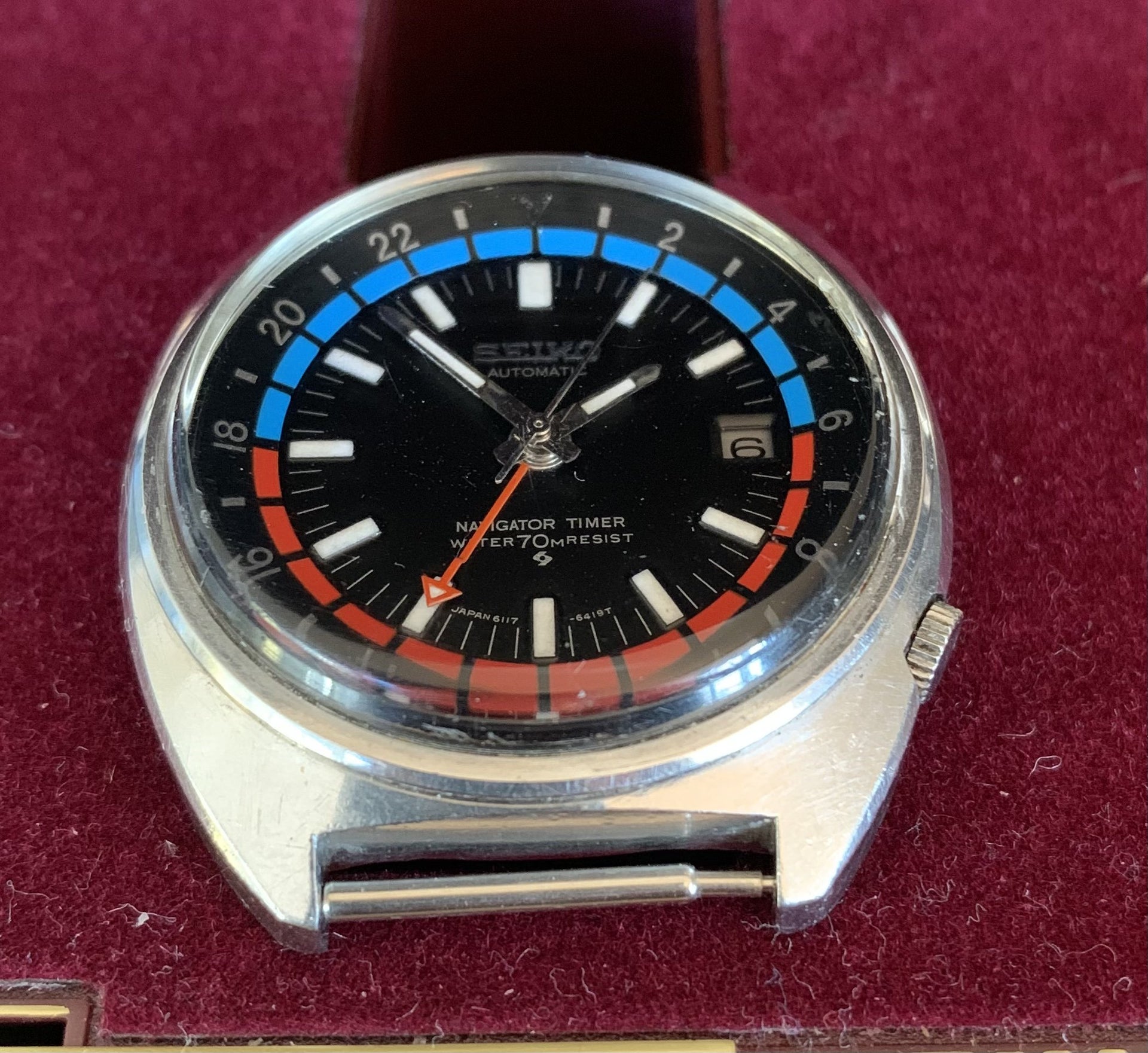 1971 Seiko 6117-6419 GMT Navigator $500usd | WatchUSeek Watch Forums