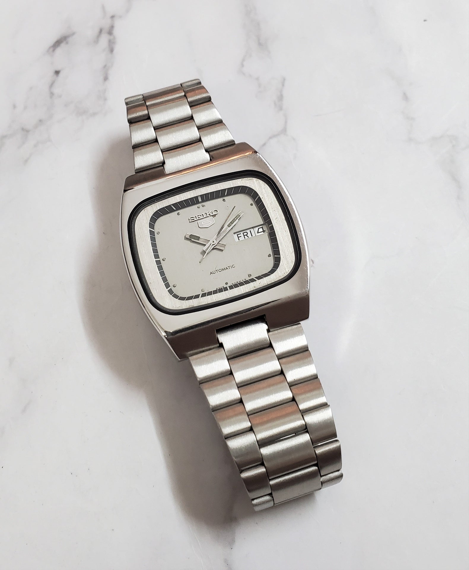 FS: Seiko 1982 TV 📺 Case Silver dial SERVICED JDM Rare watch 6309-5080  $119 Shipped | WatchUSeek Watch Forums