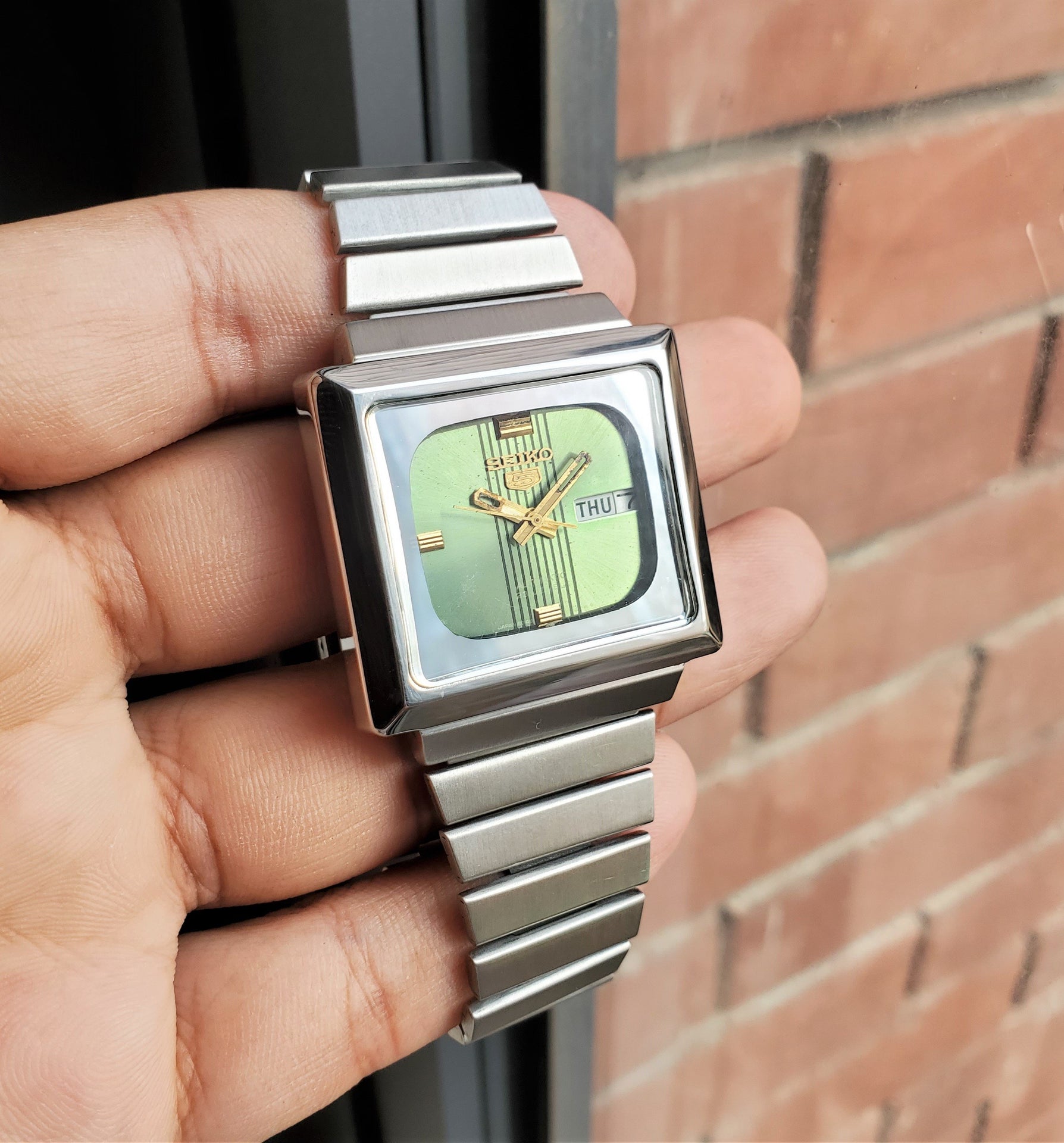 FS: Seiko 1982 Emerald Green TV dial SERVICED Rare Vintage watch $149  Shipped | WatchUSeek Watch Forums