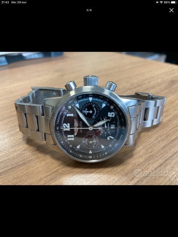 Watch Analog watch Clock Silver Watch accessory