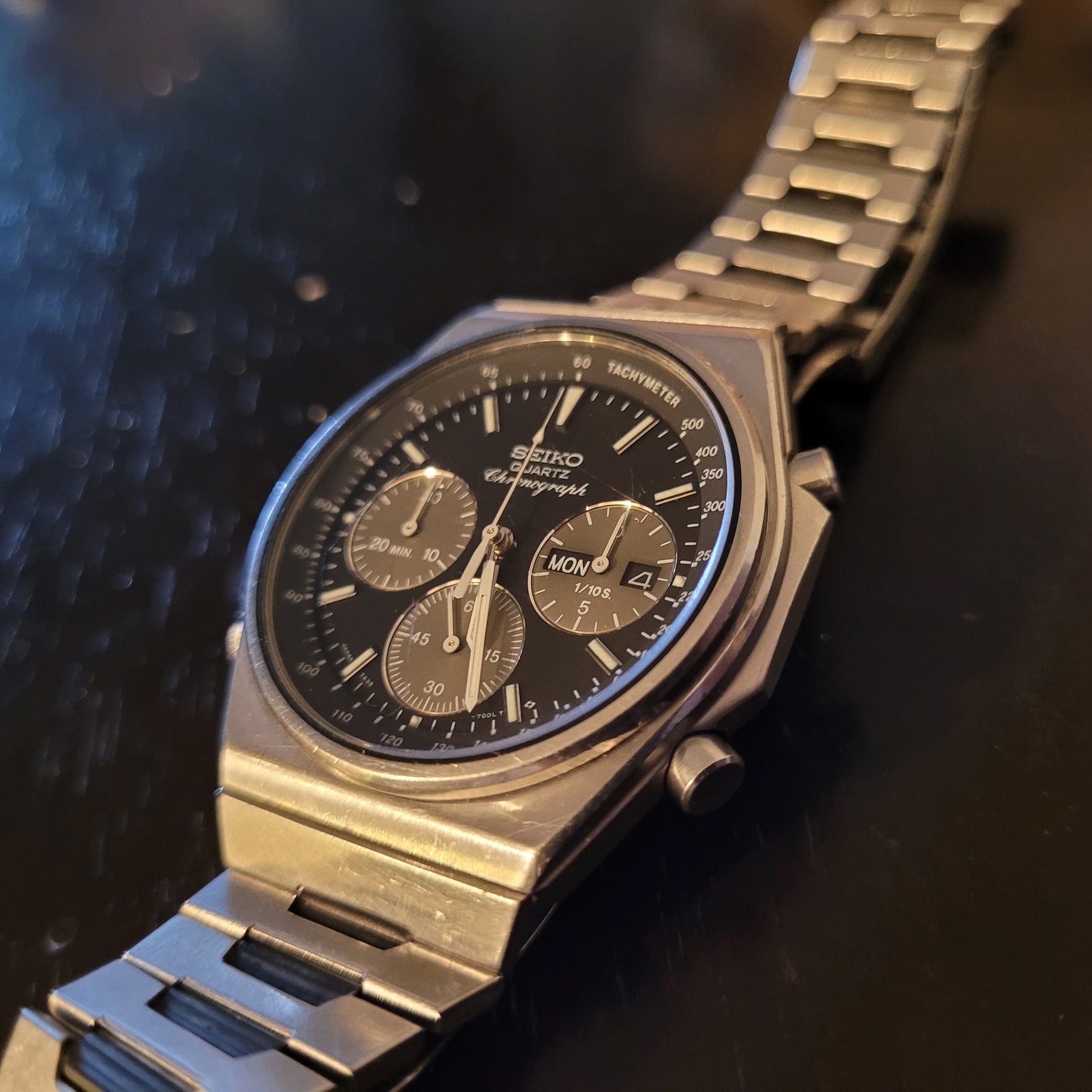 1983 Seiko 7a38-7000 quartz chronograph/$585 obo | WatchUSeek Watch Forums