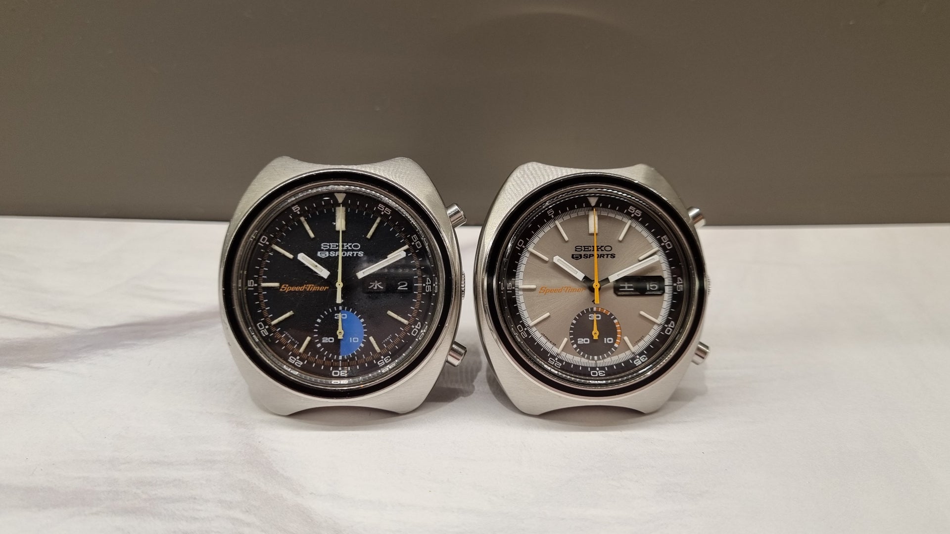 Seiko 6139-7020 JDM Speedtimer Chronograph Flying Saucer Black Dial - price  drop $425 | WatchUSeek Watch Forums