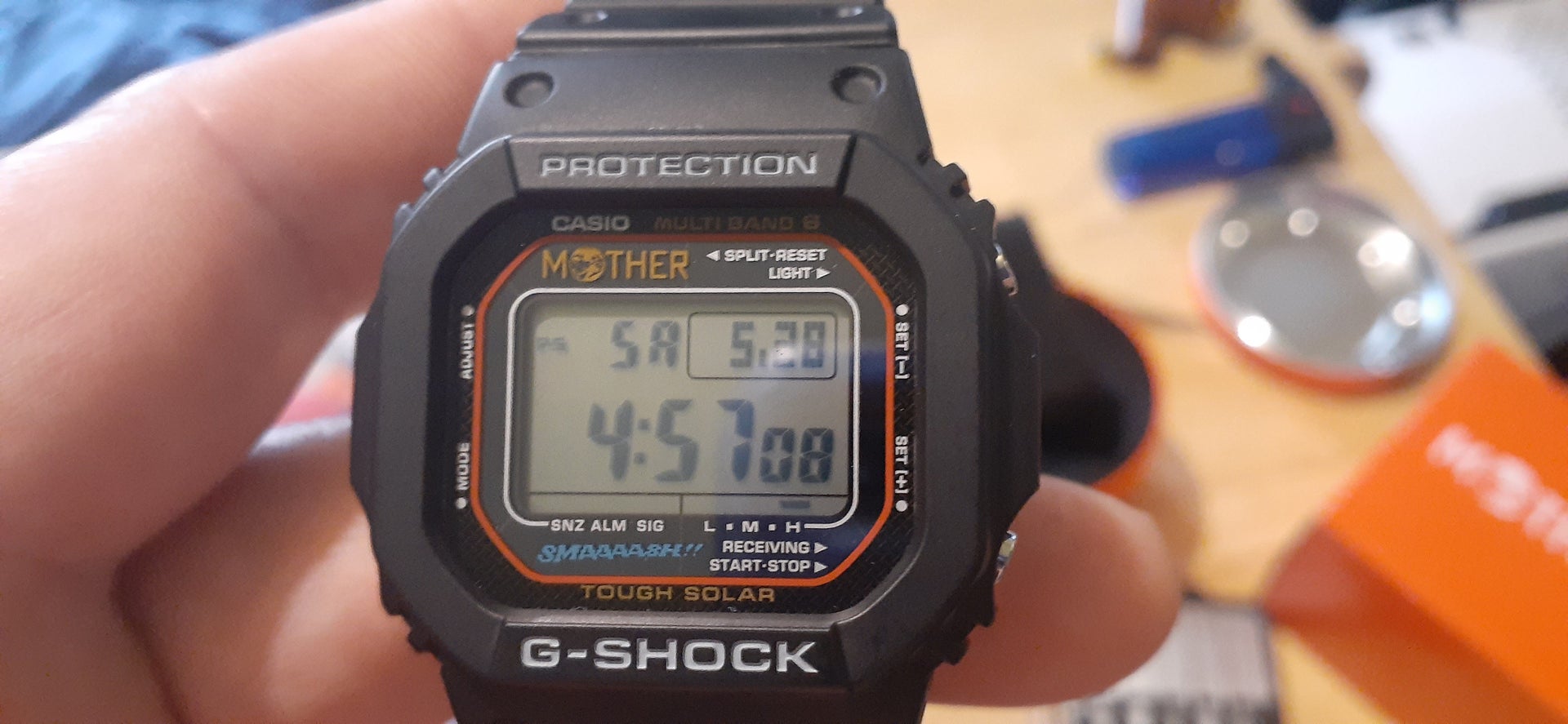 Mother x G-Shock GW-M5610UMOT21-1JR collaboration with the classic