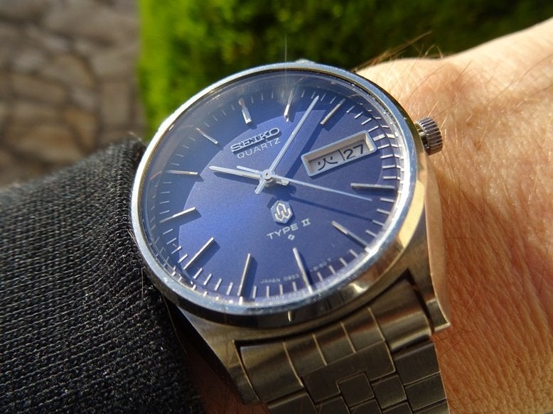 Seiko Type II 0903-8110 - Blue - June 1976 - Original bracelet - JDM [EU  Seller] | WatchUSeek Watch Forums