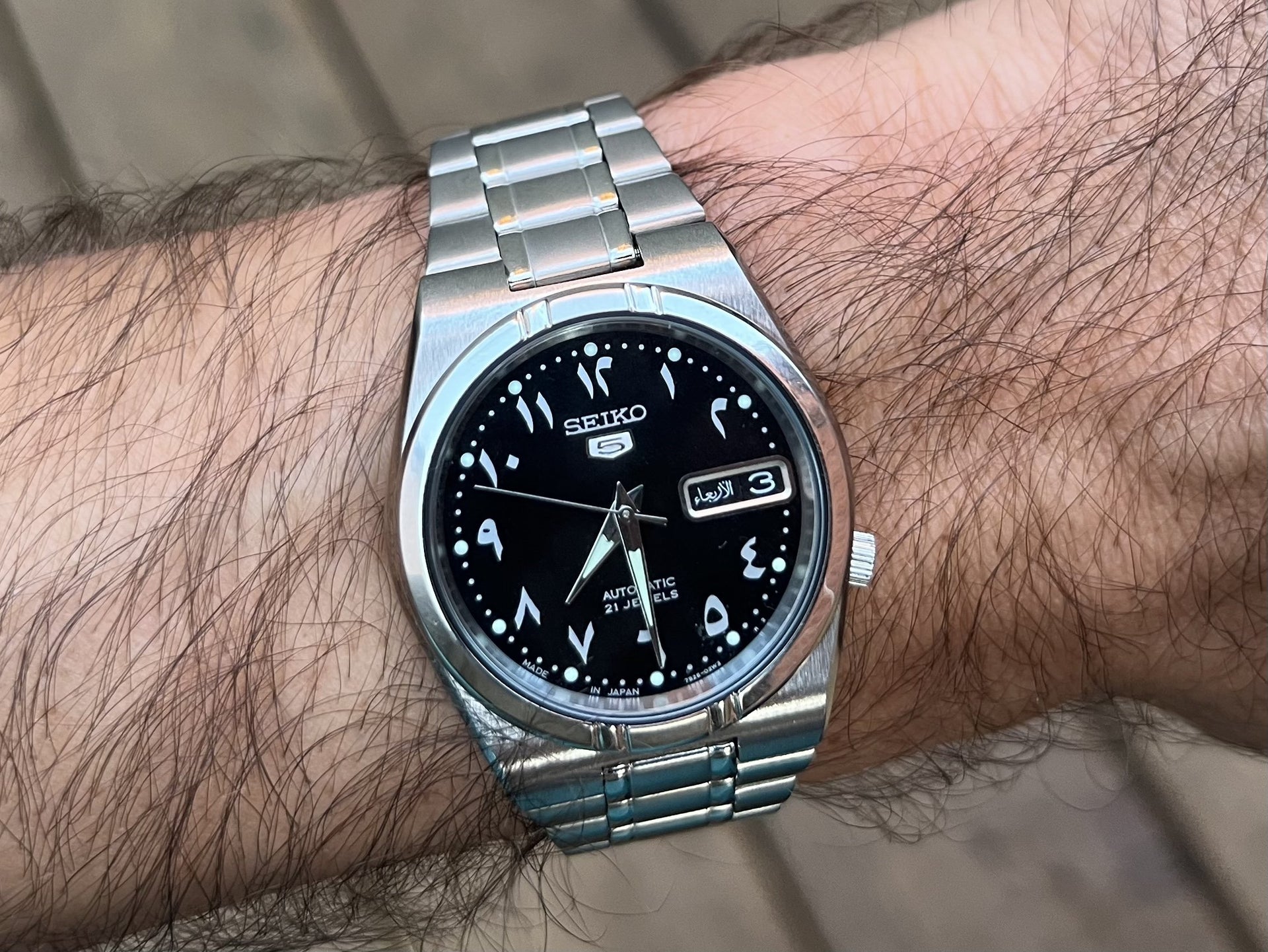 New watch day - Arabic dial | WatchUSeek Watch Forums