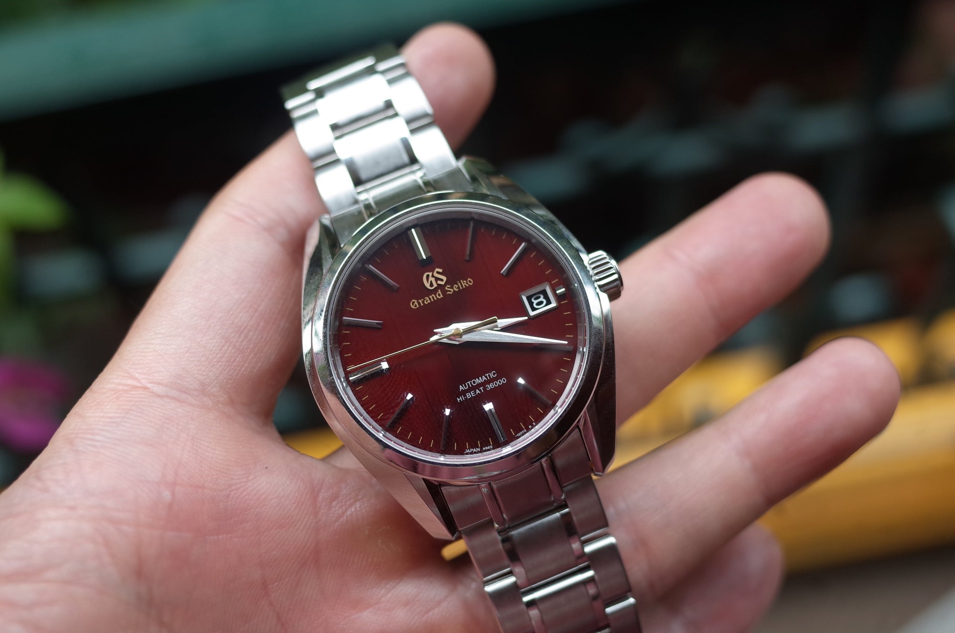 For Sale: Beautiful Grand Seiko SBGH269 - Red dial - Fullset | WatchUSeek  Watch Forums
