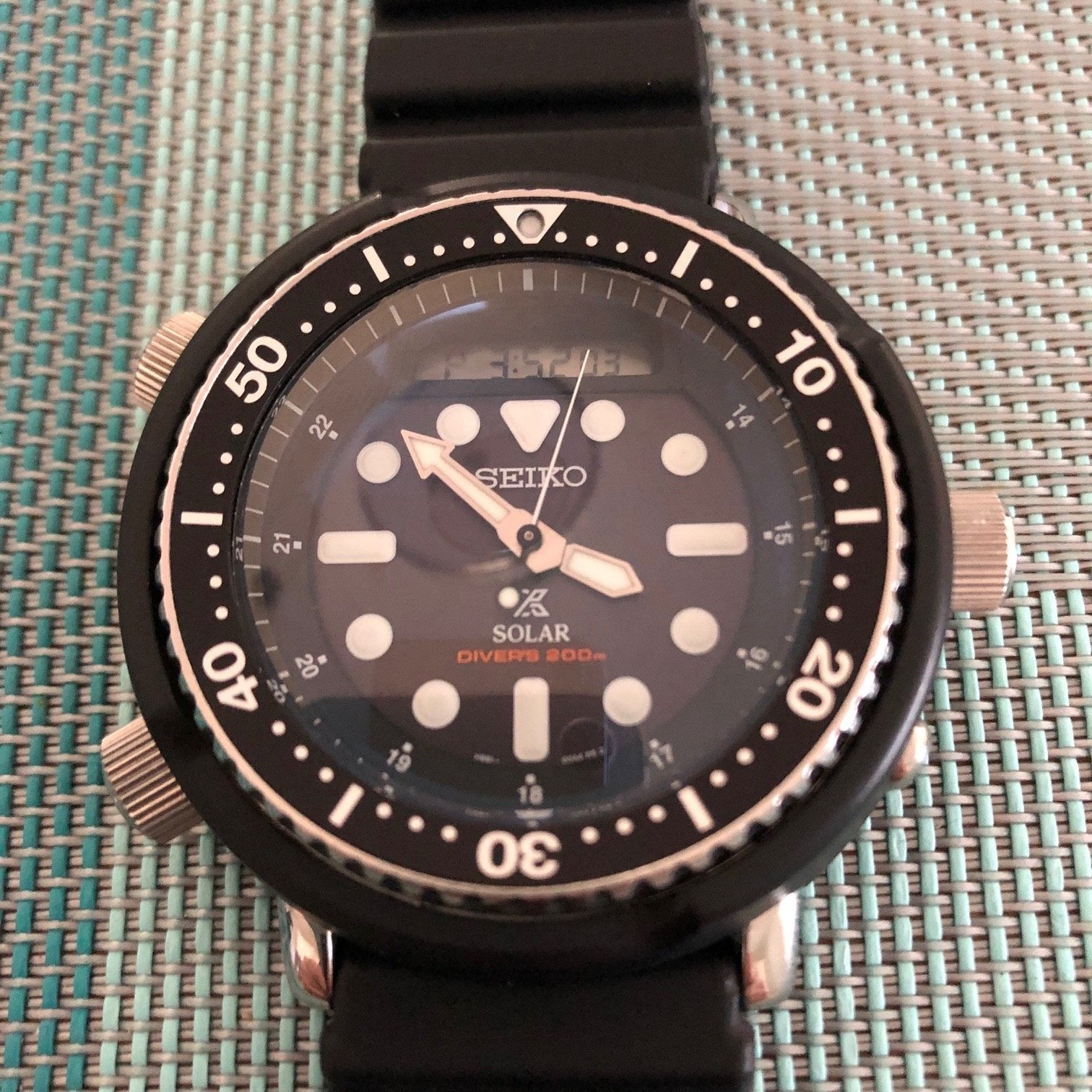 Seiko Arnie SNJ025 with DOMED sapphire crystal, Uncle Seiko GL831 Strap,  and MANY spares! | WatchUSeek Watch Forums