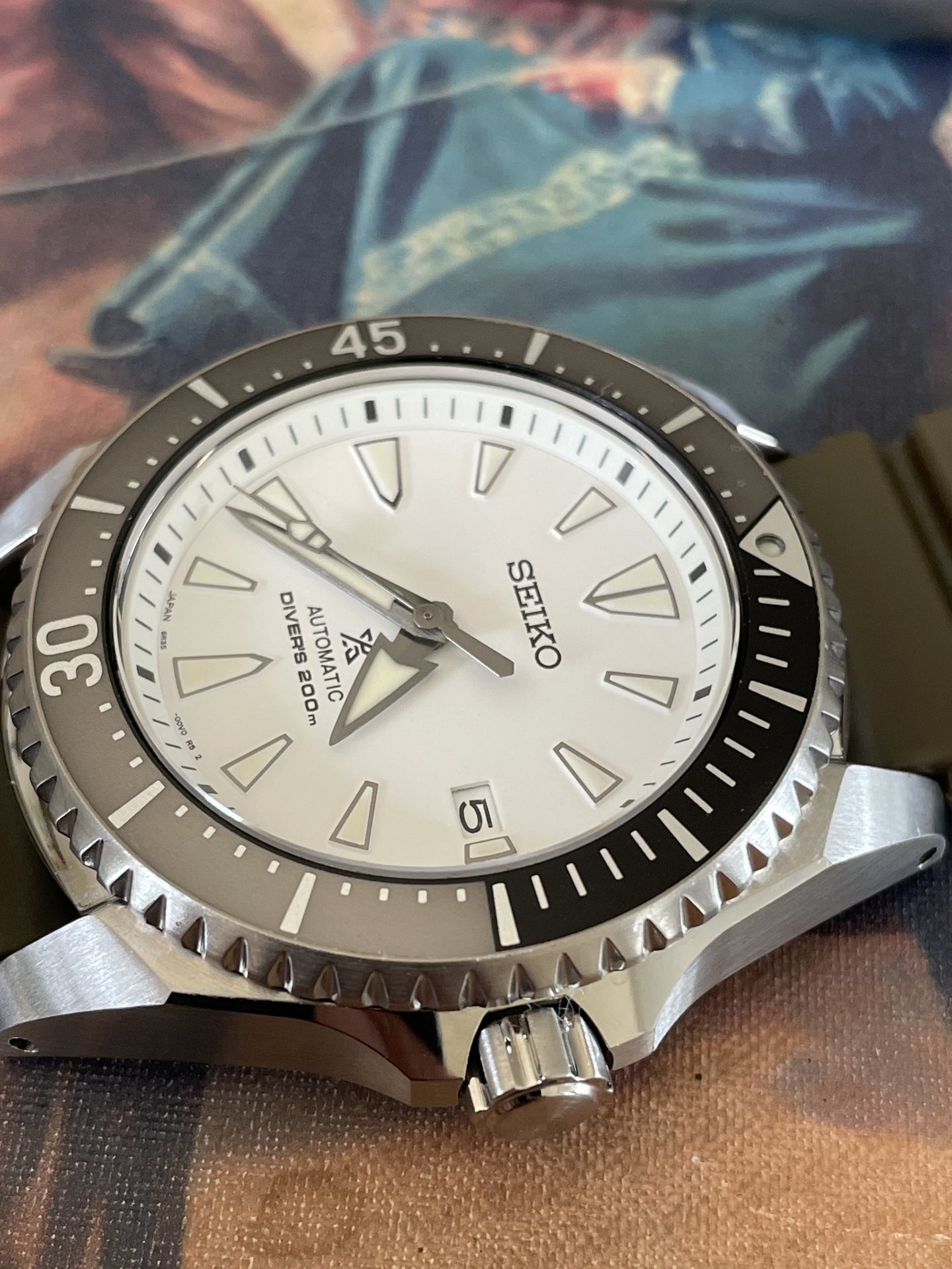 WTS: Seiko Shogun White Dial SPB191 with all Factory Items | WatchUSeek  Watch Forums