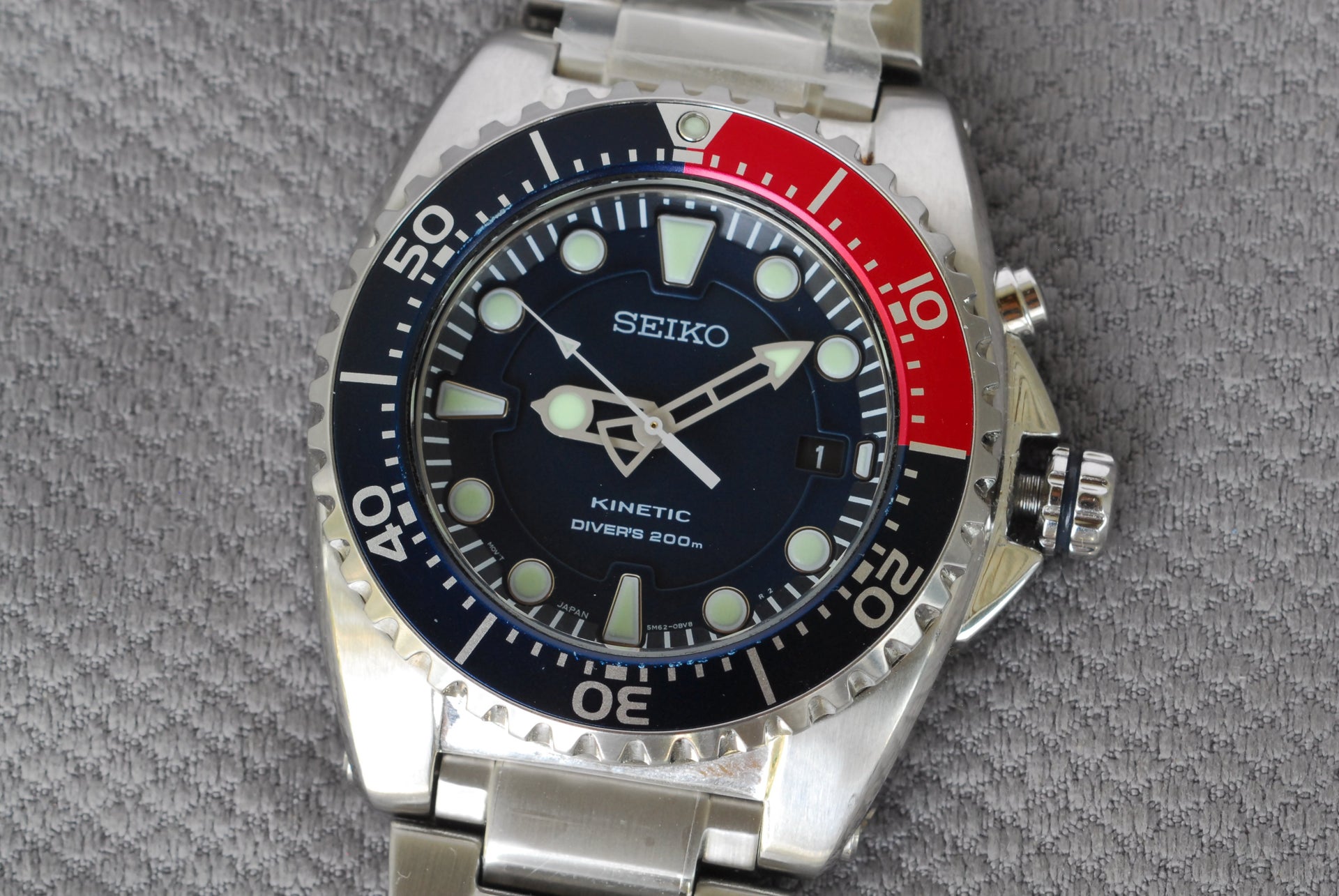 Seiko Prospex Kinetic Scuba Divers, SKA369, 5M62 0BL0, Pepsi, Refurbished |  WatchUSeek Watch Forums