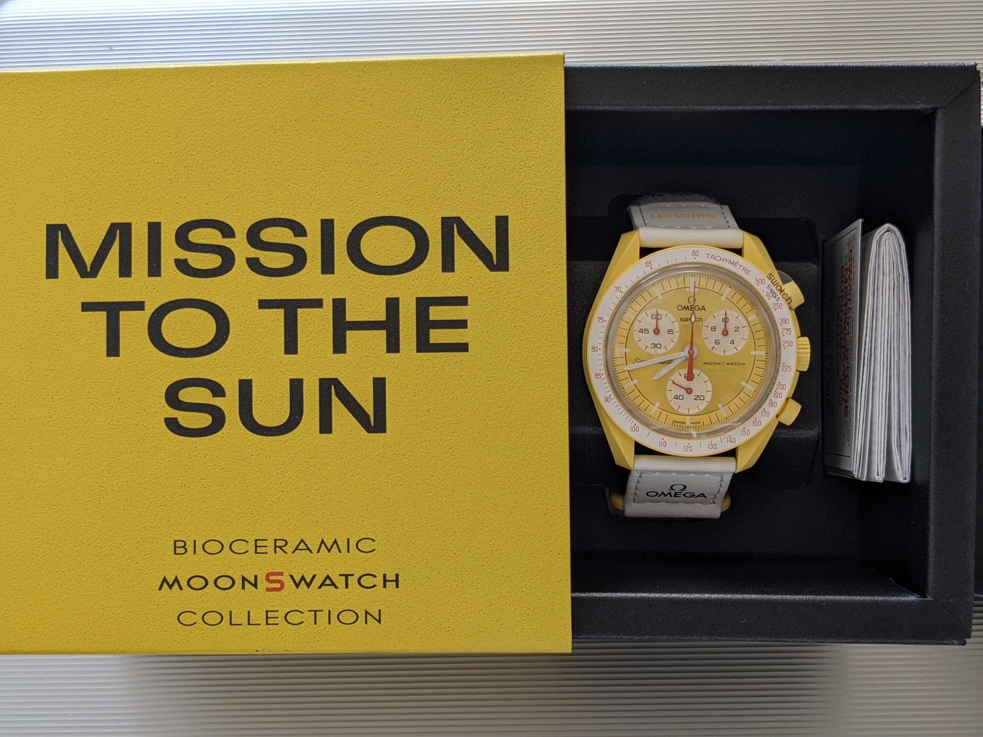 New Swatch x Omega Moonswatch Mission to the Sun | WatchUSeek