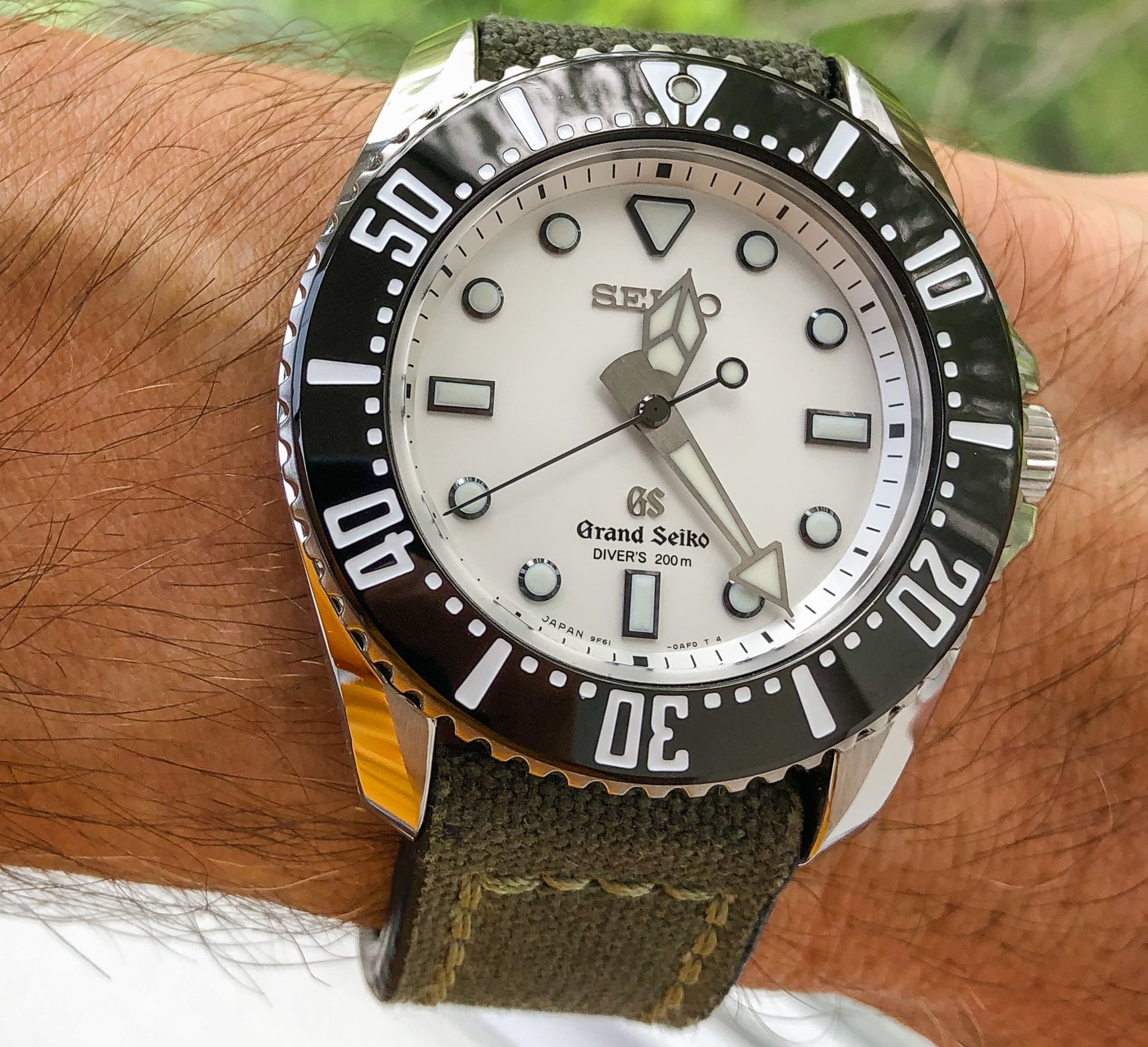Grand Seiko SBGX115 Diver (white dial) [SOLD] | WatchUSeek Watch Forums