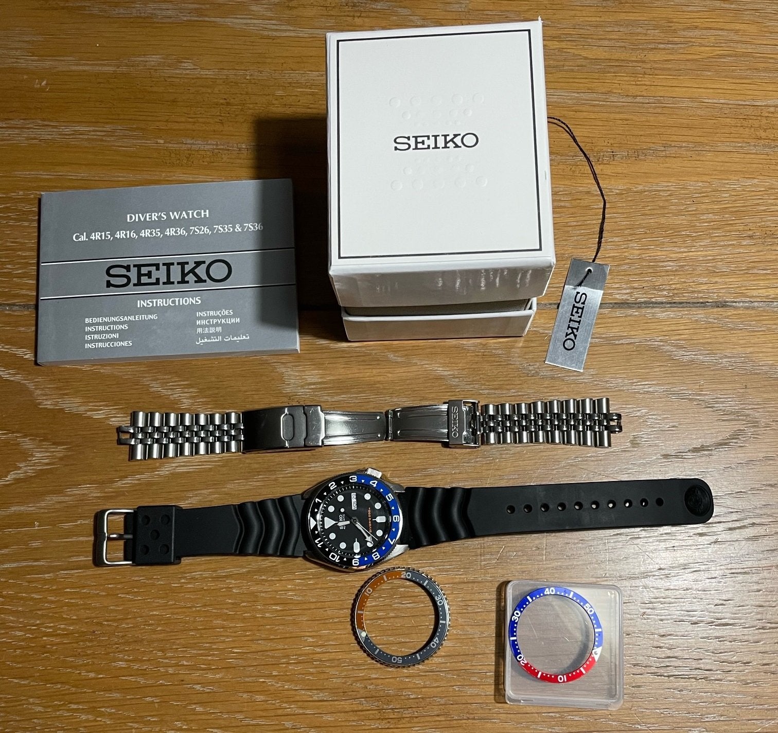 FS: Seiko SKX007 and extra mod parts. | WatchUSeek Watch Forums
