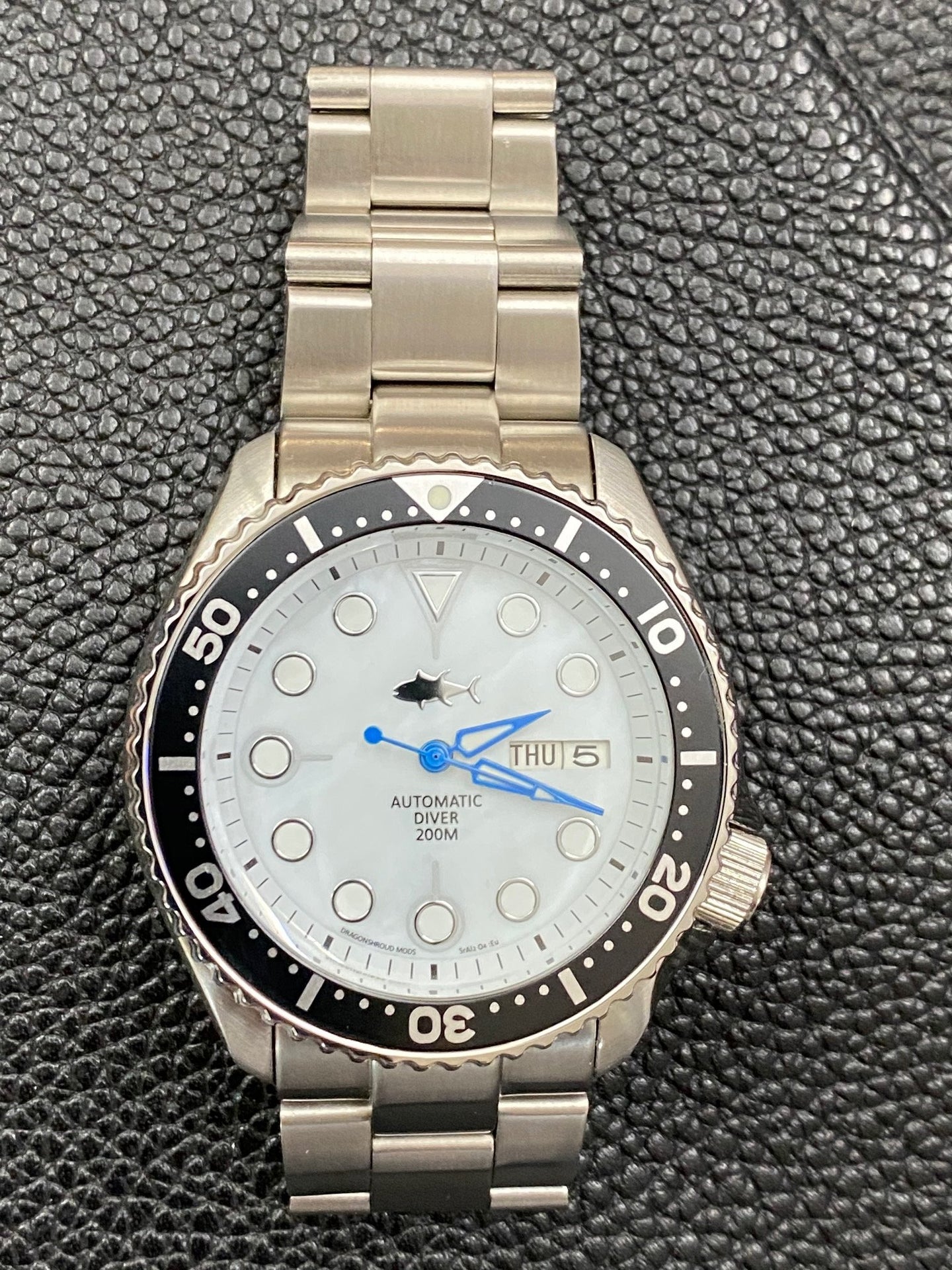 FS: Modded Seiko SKX007 - Mother of Pearl Dial | WatchUSeek Watch Forums