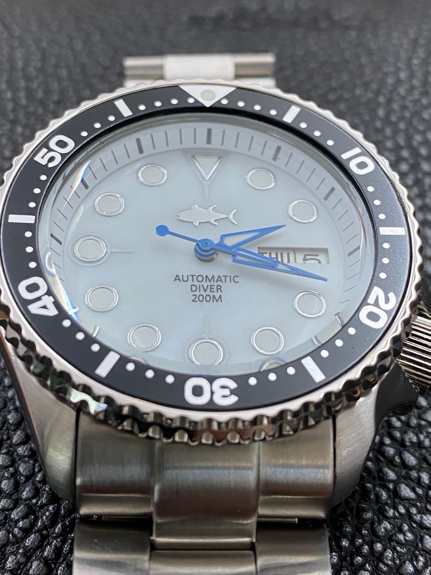 FS: Modded Seiko SKX007 - Mother of Pearl Dial | WatchUSeek Watch Forums