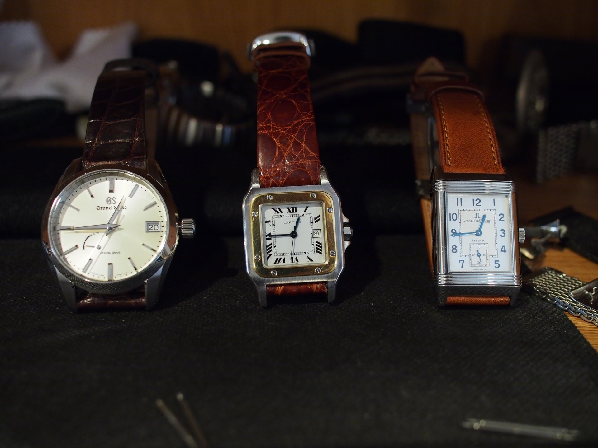 Which watch is the most formal of these three? Grand Seiko Heritage,  Cartier Santos, JLC Reverso | WatchUSeek Watch Forums