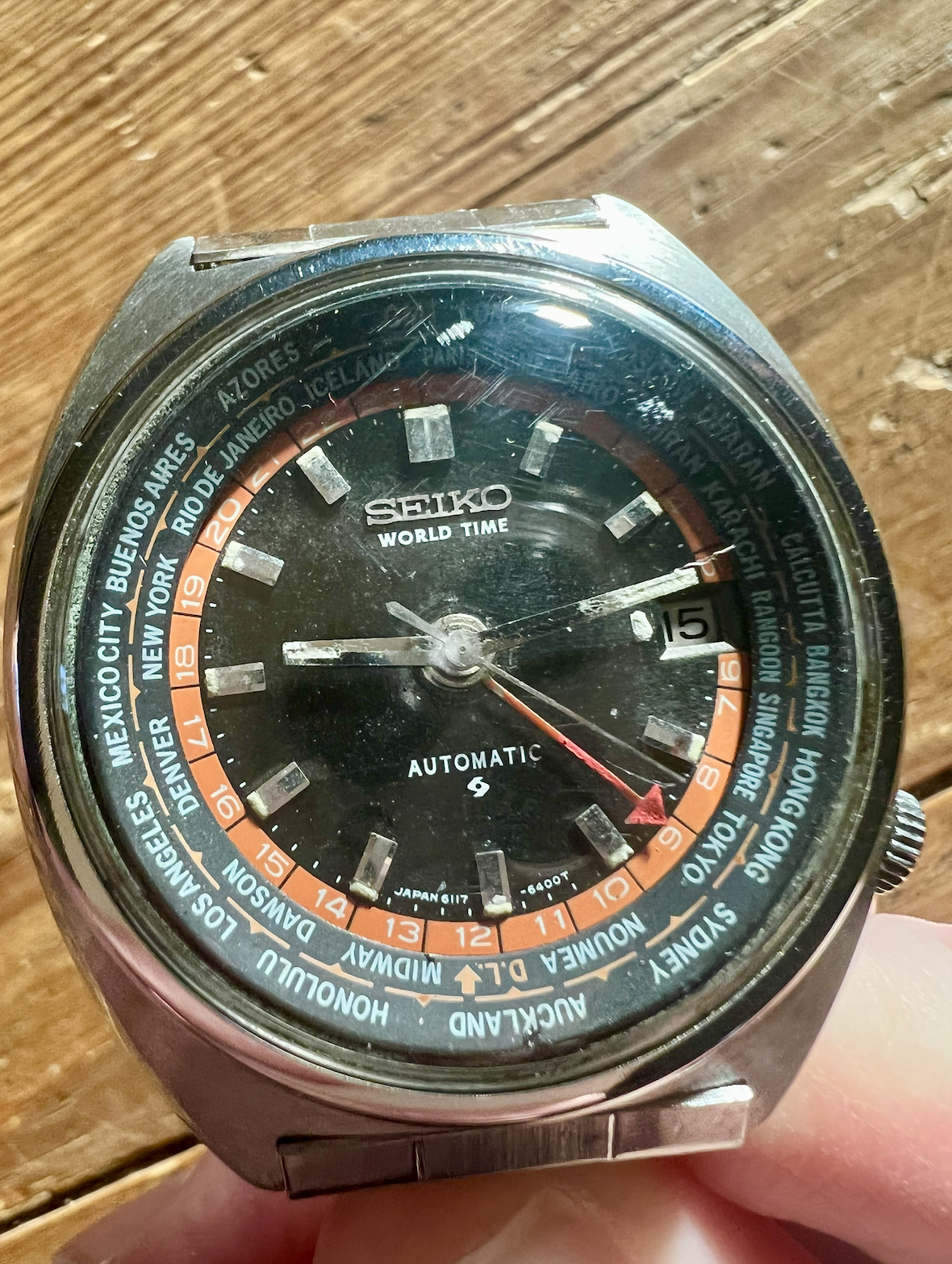 Vintage SEIKO GMT World Time 6117-6400, circa 1970s | WatchUSeek Watch  Forums